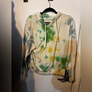 Tie die hoodie
